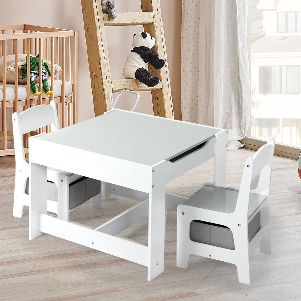 BoPeep Kids Table and Chairs Set Storage-1910112337549987847