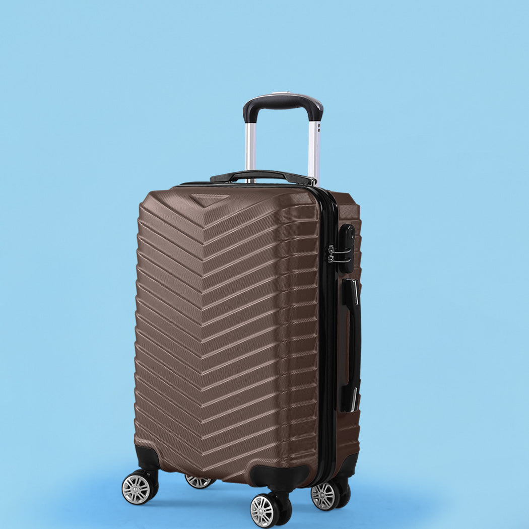 Slimbridge 28" Luggage Suitcase Travel Coffee 28 inch-1942352929562431495