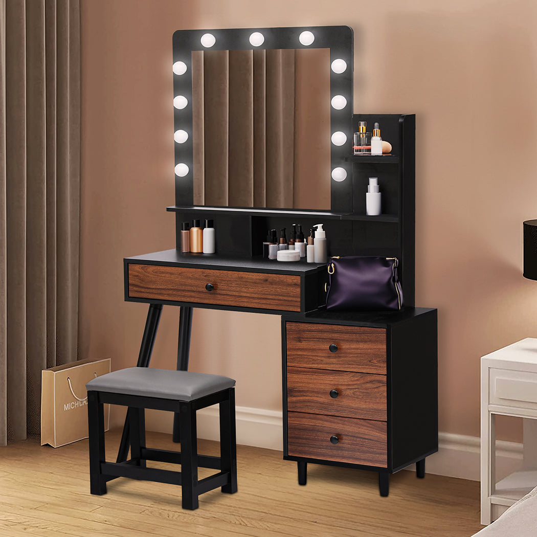 Levede Dressing Table Stool Set-1937319808030871559