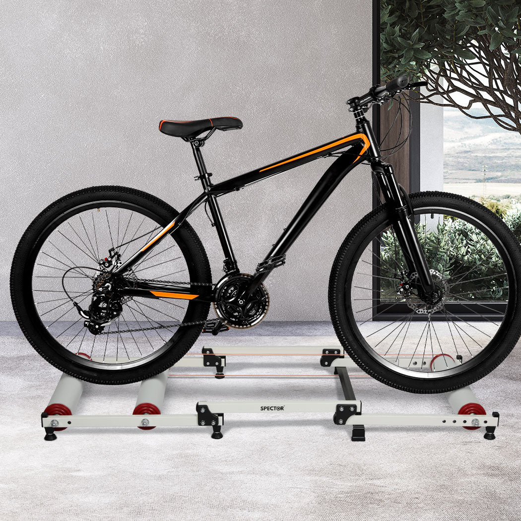 Spector Bike Roller Adjustable Bicycle White-1942352817717121031