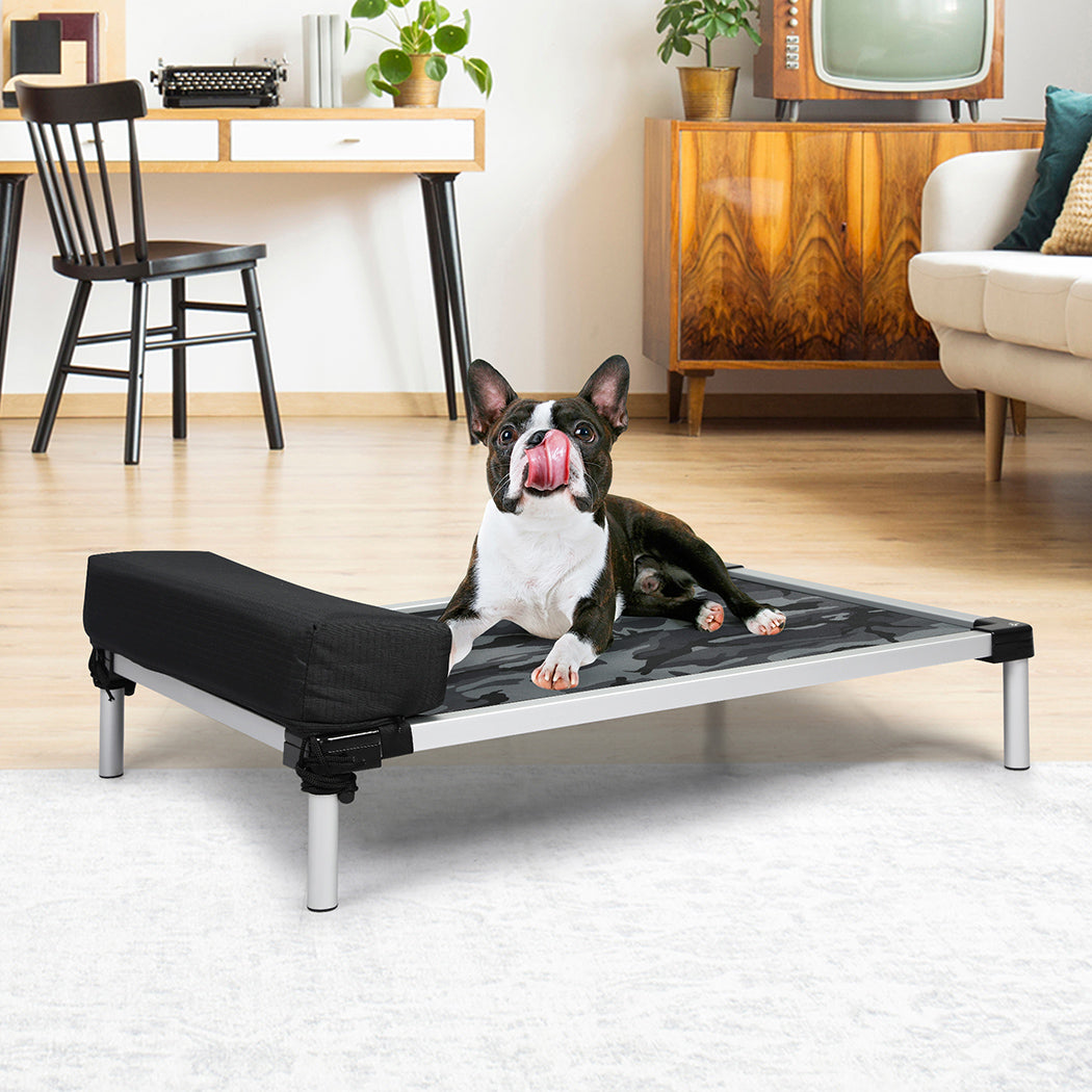 PaWz Pet Trampoline Aluminium Frame M Camoflauge Medium-1942352765422538759