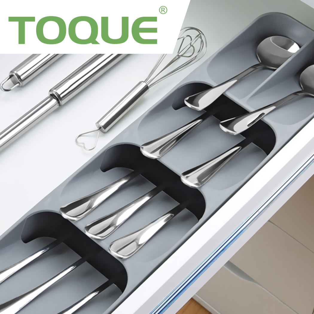 2x Cutlery Organiser Drying Tray Kitchen-1942352922629246983