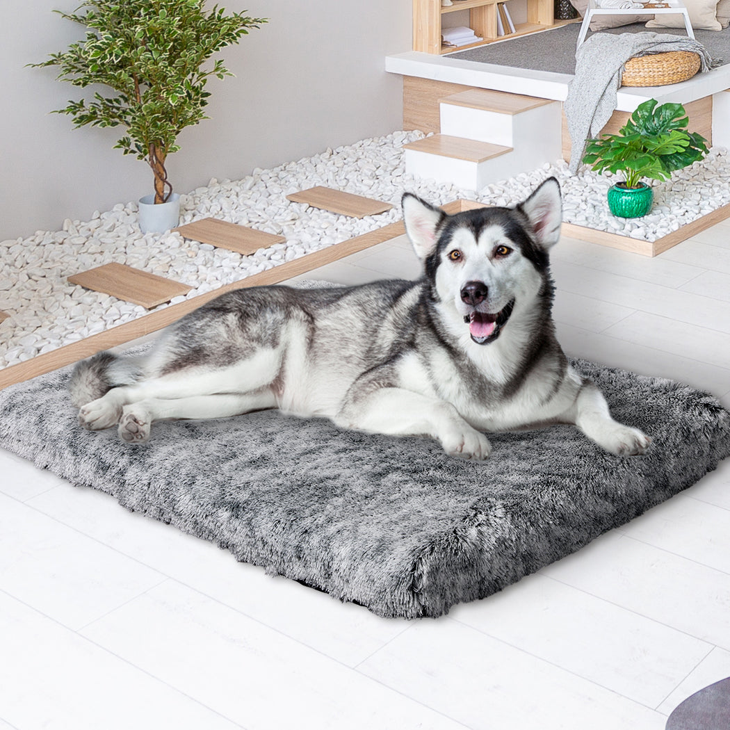 PaWz Dog Mat Pet Calming Bed Memory XL Charcoal X-Large-1942352741628252167
