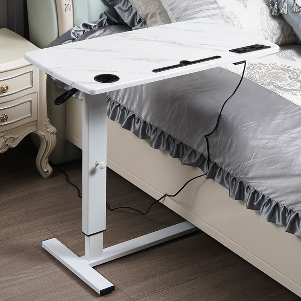 Levede Standing Desk Height Adjustable White-1910113013072007174
