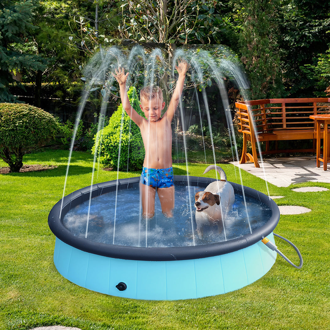 Pawz Folding Dog Swimming Pool-1942353666942046215
