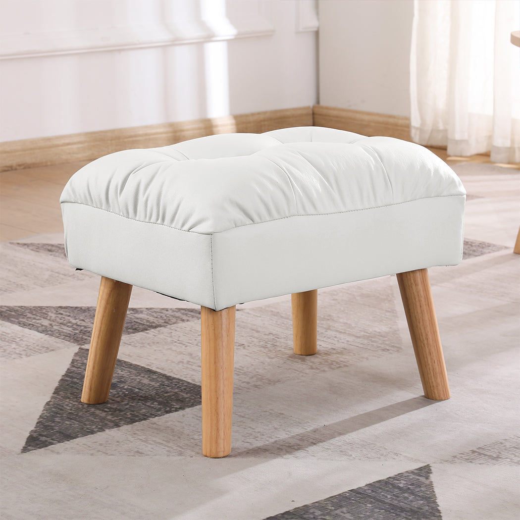 Levede Accent Ottoman Chair Footstool-1910112924400226311
