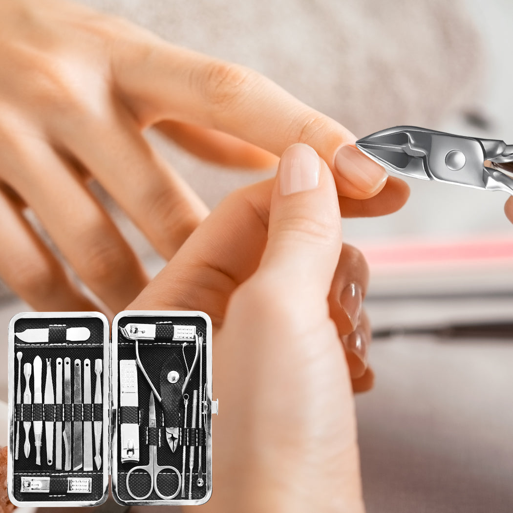 18PCS Manicure Pedicure Stainless Toe-1942353045950173191