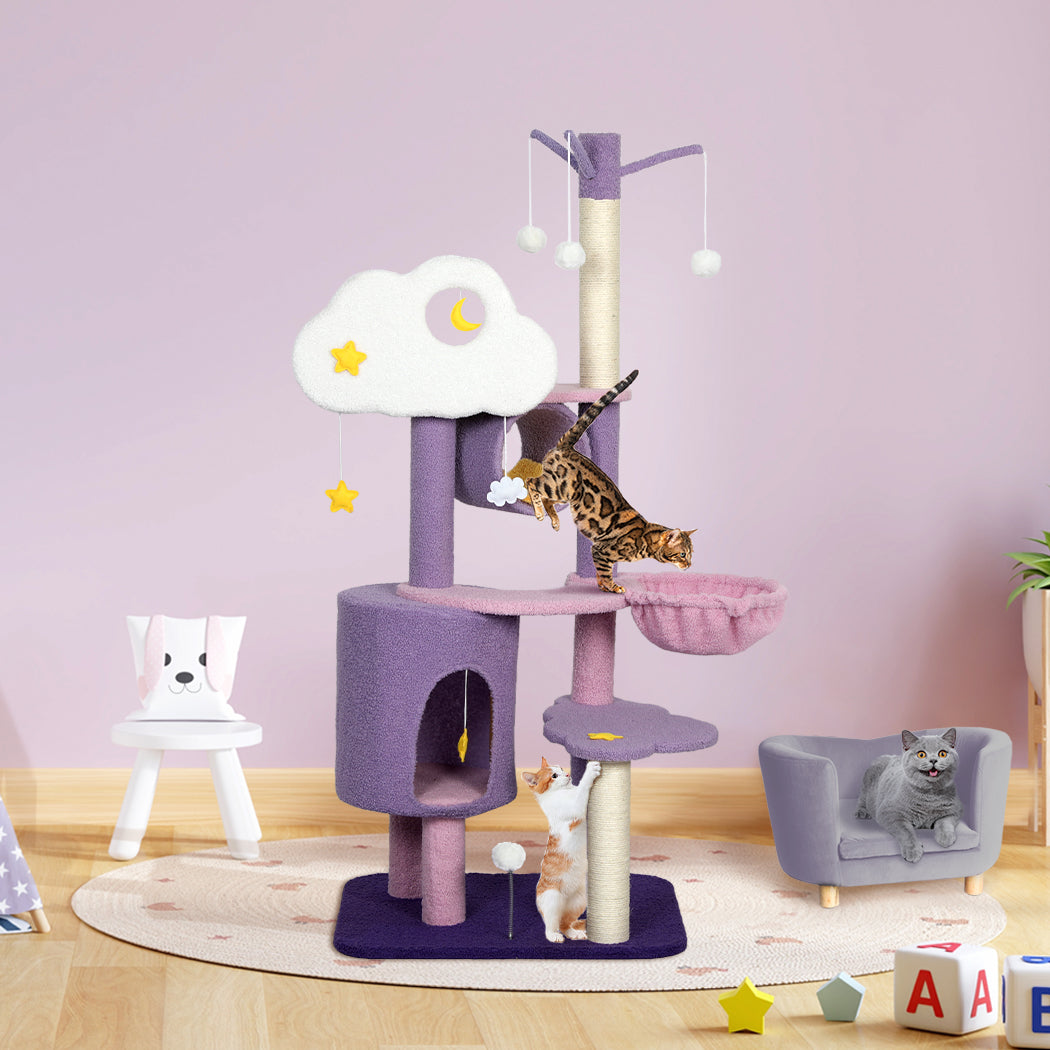 PaWz Cat Tree Kitten Furniture Condo-1942352762494914566