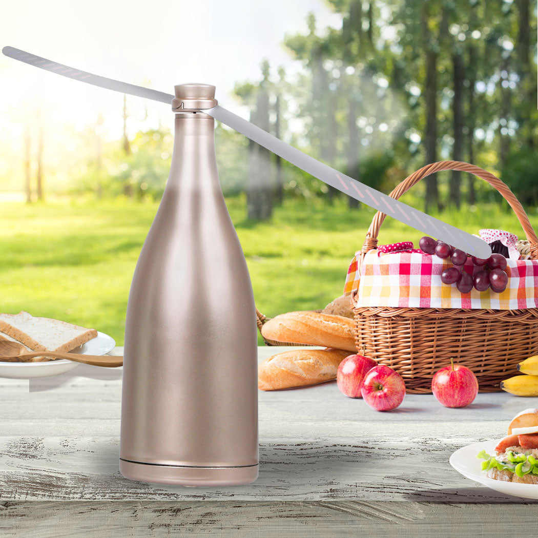 Lambu Fly Free Repellent Fan Fly Trap Rose Gold No LED-1942352789946634247