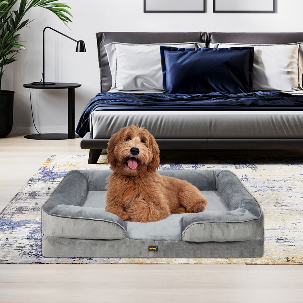 PaWz Memory Foam Pet Sofa Bed Cushion M Medium-1942352755599478791
