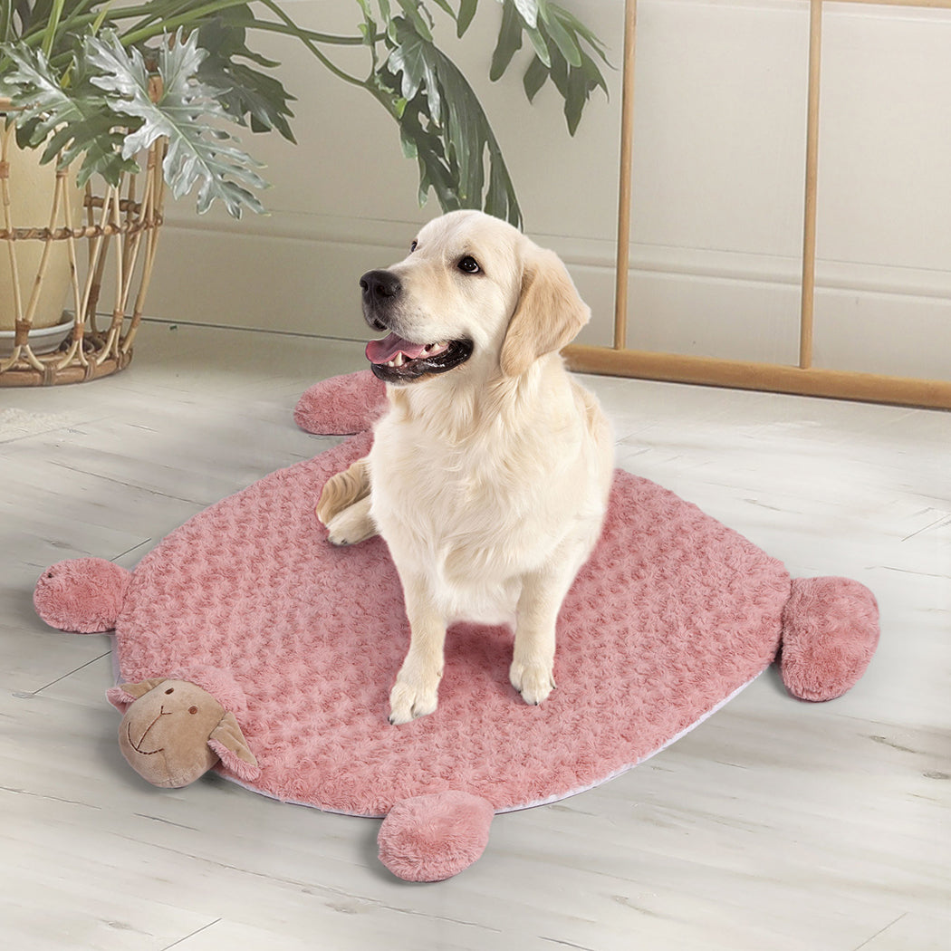 PaWz Pet Bed Cat Calming Bed Dog Squeaky M Pink Medium-1942353077327761415