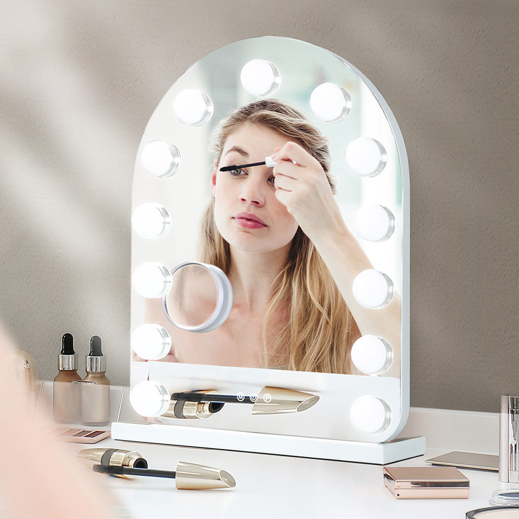 Yezi Makeup Mirror White-1942353644280221703