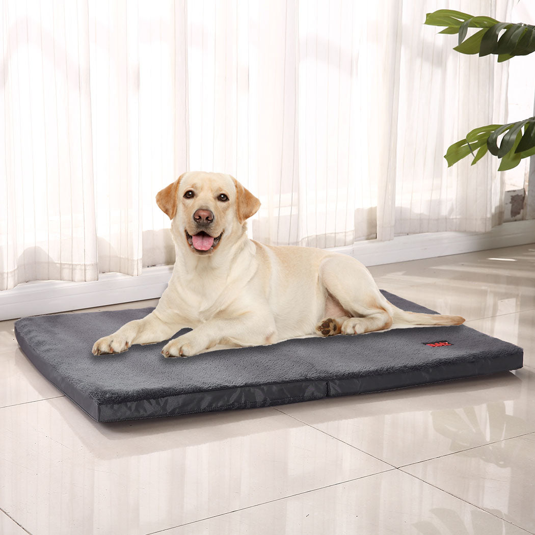 PaWz Pet Bed Foldable Dog Puppy Beds Grey Medium-1942353252393816071