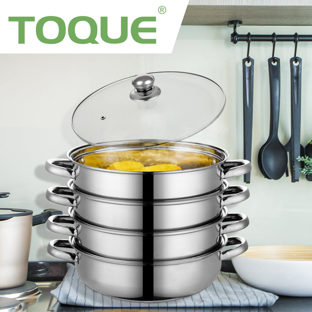 TOQUE Stainless Steel Steamer Meat Vegetable-1942352920213327879