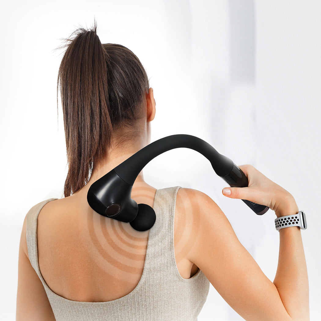 Spector Extended Handle Massage Gun Black-1942353702845288449