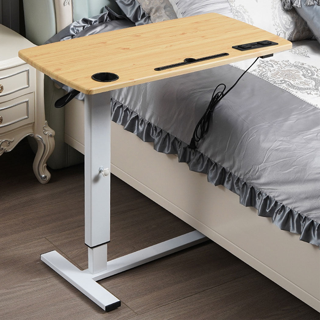 Levede Standing Desk Height Adjustable Oak-1910113012900040711