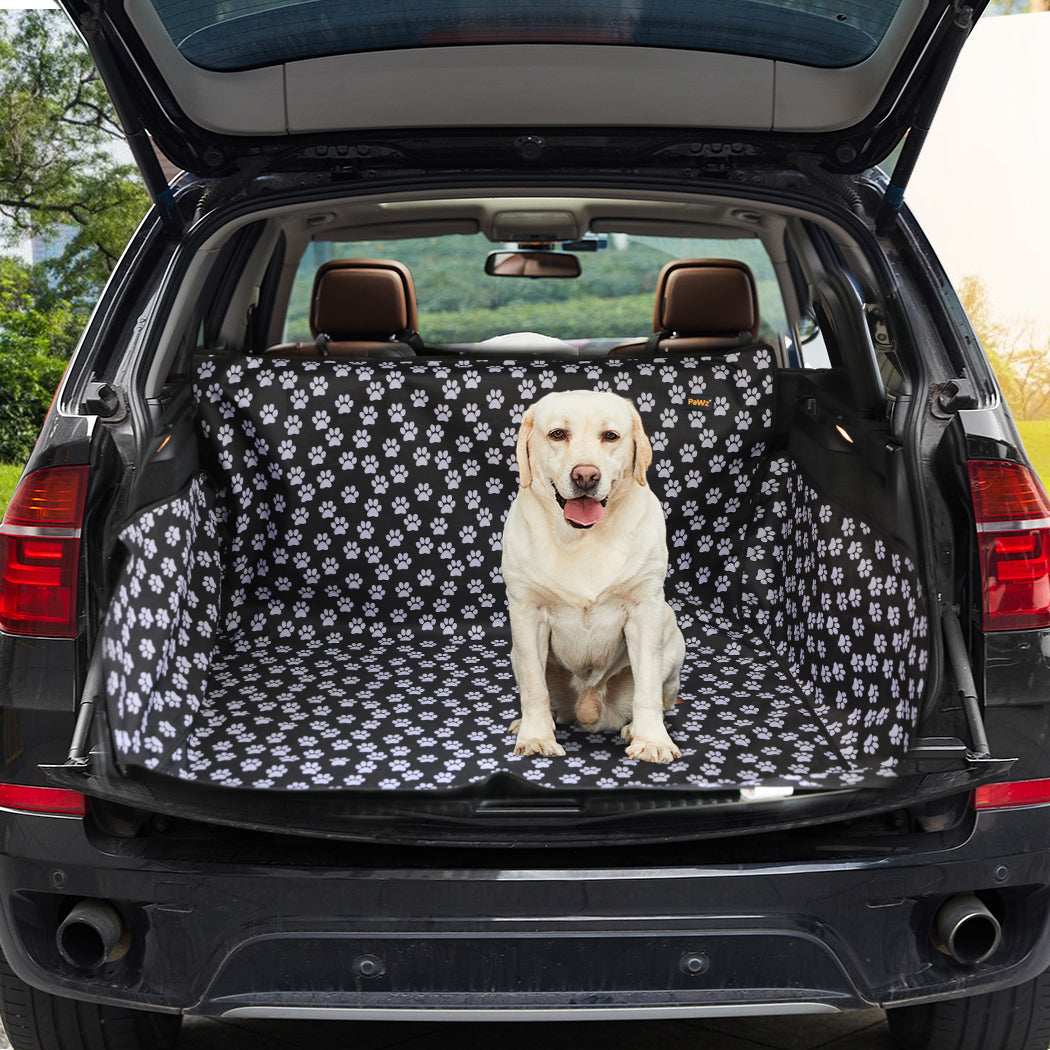 PaWz Pet Boot Car Seat Cover Hammock Black-1942353932844142599