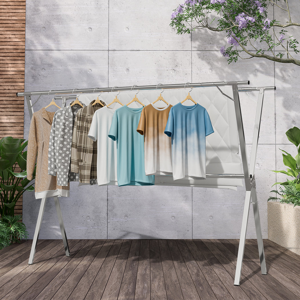 Levede Adjustable Clothes Drying Airer Foldable-1910112233850015751