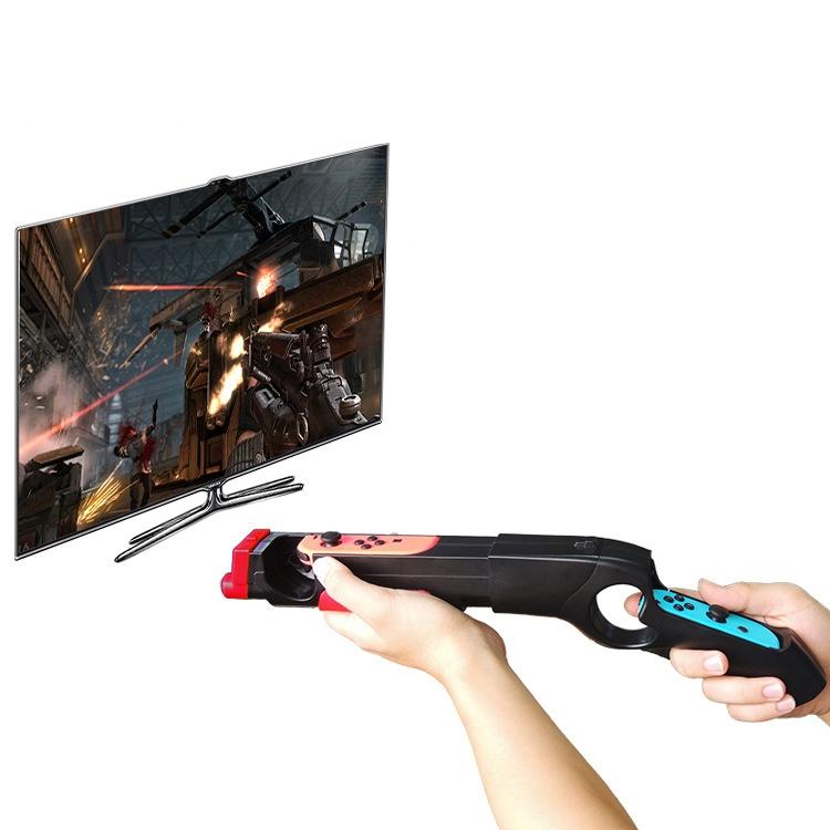 Joy Con Shooting Gun Handle For Nintendo Switch - Compact And Versatile-1922443394186088453