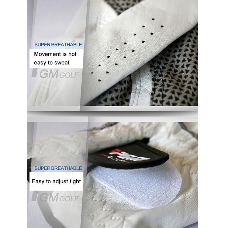Sheepskin Anti-Slip Golf Gloves For Men - Right Hand Size 23#-1915197290063204354