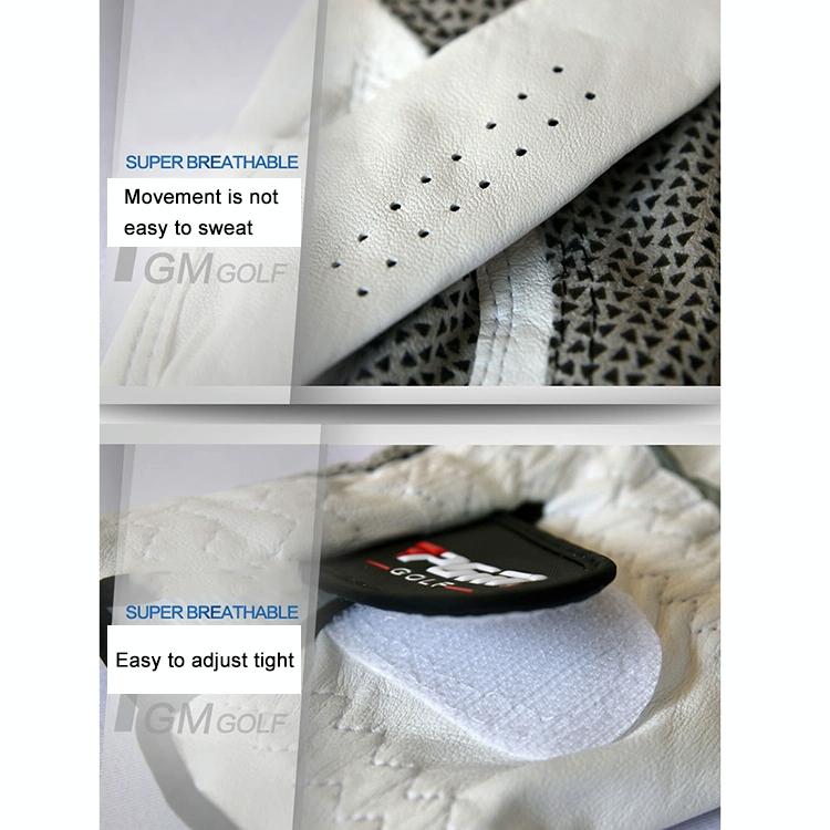 Sheepskin Anti-Slip Golf Gloves For Men - Right Hand Size 24#-1915197053093416962