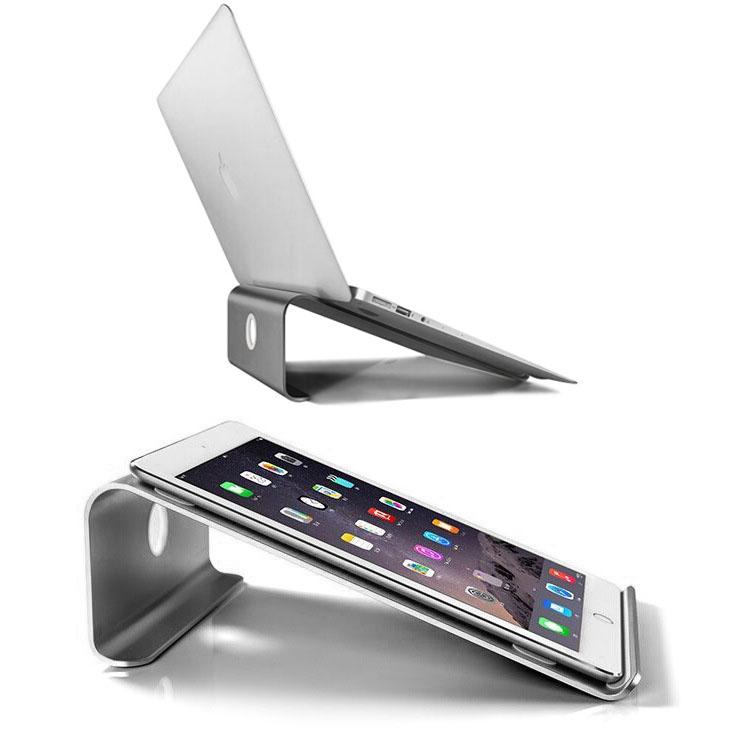 Universal Aluminum Laptop Cooling Stand - Grey 11-17 Inch-1922443412502614021