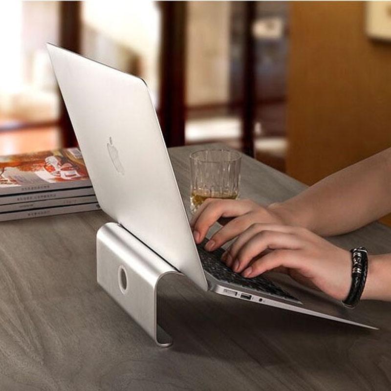 Universal Aluminum Laptop Cooling Stand - Grey 11-17 Inch-1922443412502614023