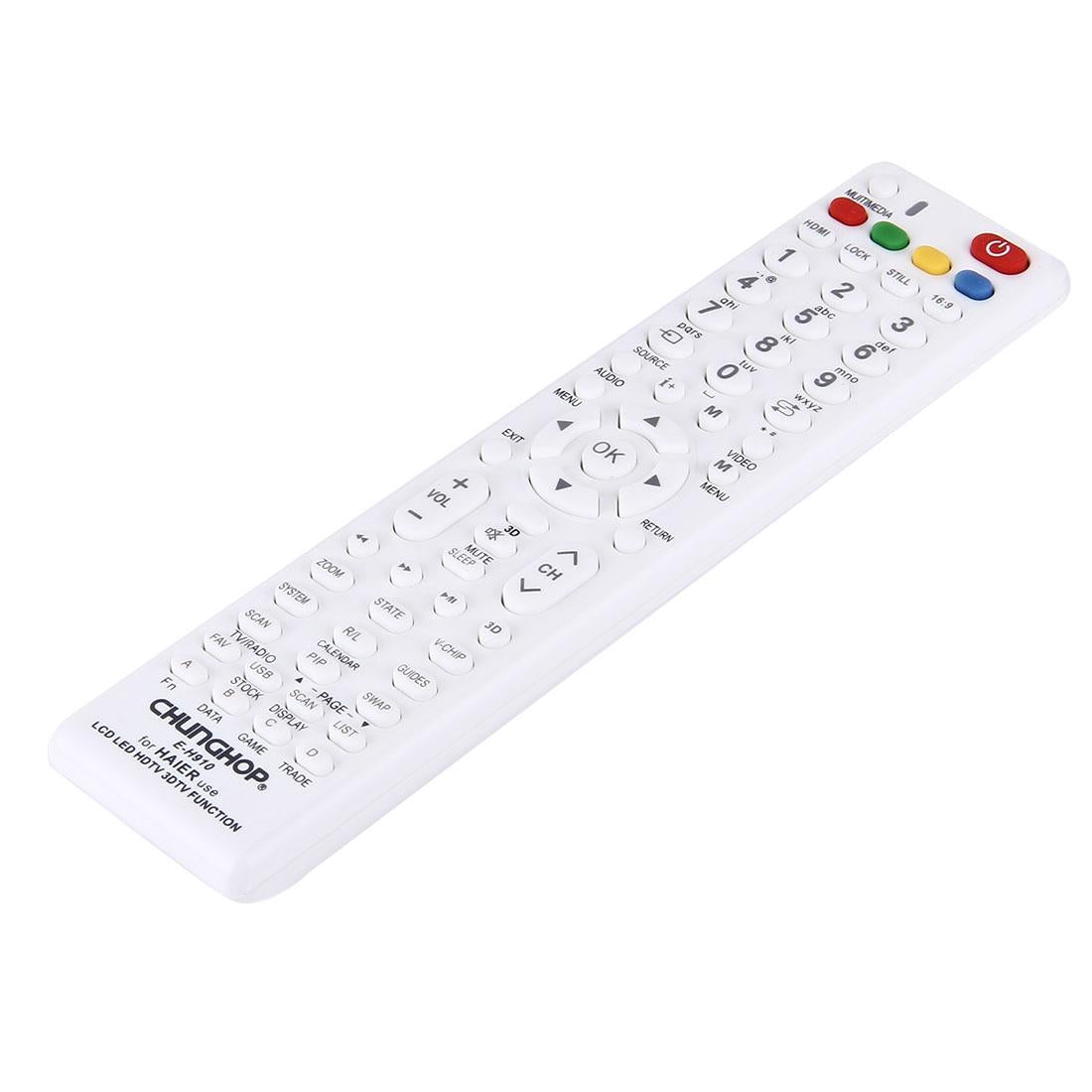 Universal Remote For Haier Led / Lcd / 3Dtv - Chunghop H910-1915197527116877827