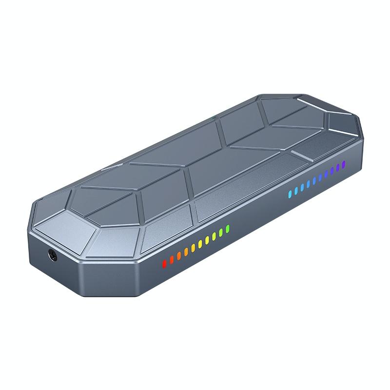 Rgb M.2 Nvme Ssd Enclosure - Compact Design-1915198323296440328