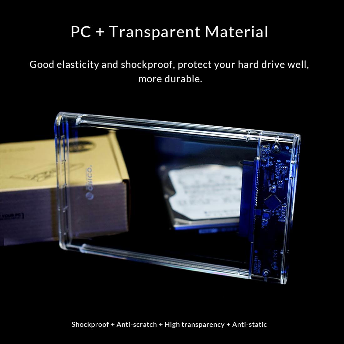 High-Capacity Usb-C 2.5 Sata Enclosure With Usb 3.1 Gen2-1915198354418176003