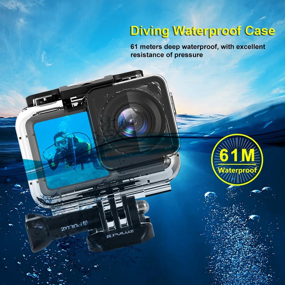 Waterproof Diving Case For Dji Action Camera - 61M Depth-1929713024436932615