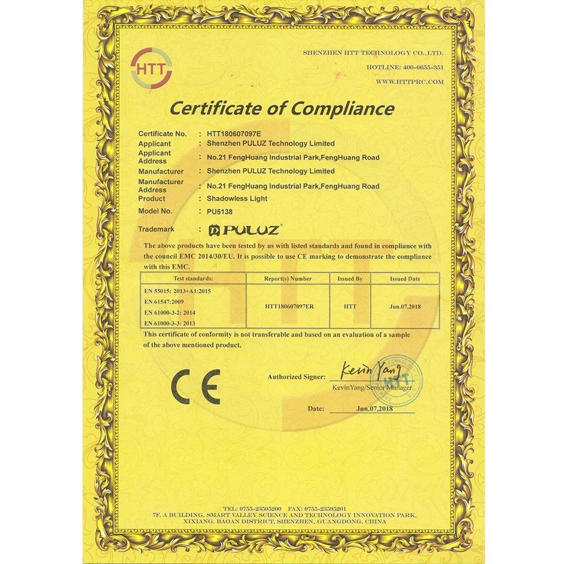 1000Lm Led Photography Light Panel With Switch - 38Cm Metal No Polar Dimming - 33.3Cm X 33.3Cm Effective Area-1915197063952470020