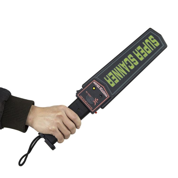 Black Super Scanner Wand Metal Detector - Md-3003B1-1922443451295731715