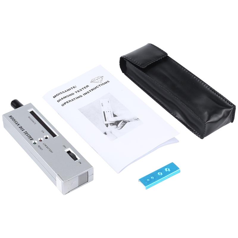 Silver Portable Moissanite / Diamond Tester - 9V Battery-1915198328077946884
