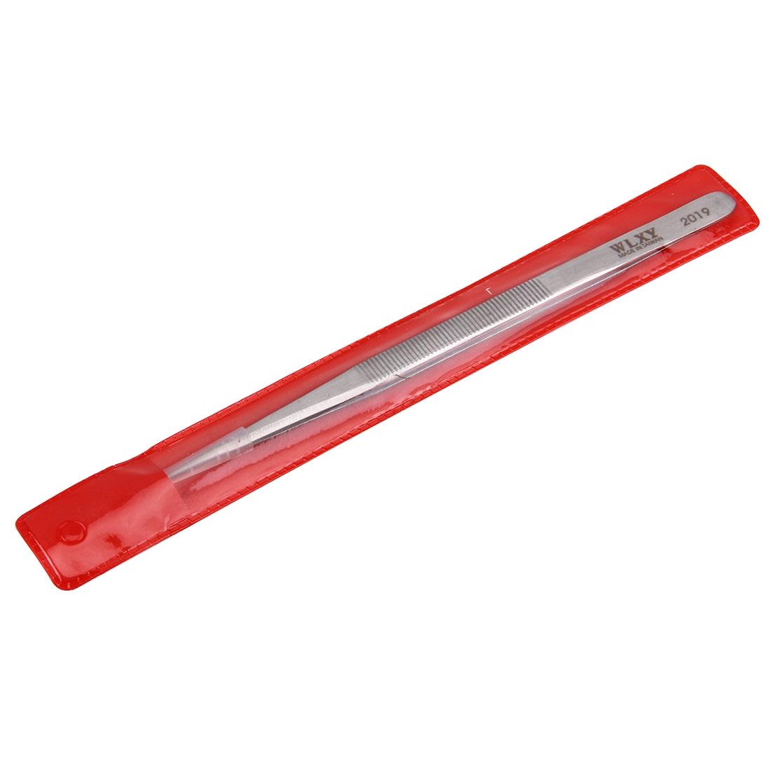 Stainless Steel Anti-Slip Tweezers - Non-Slip Grip-1915197274959515654