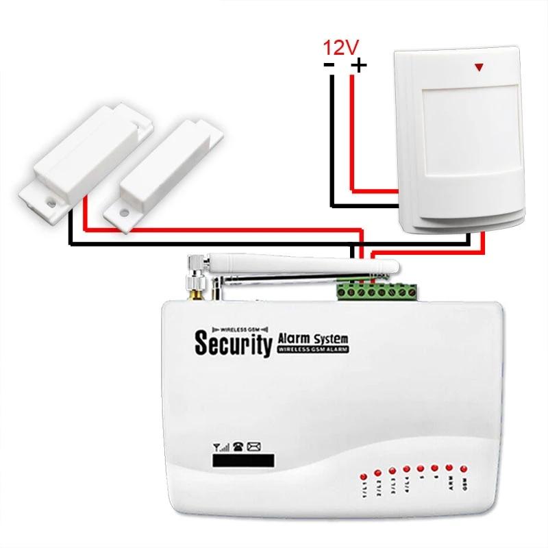 Passive Infrared Motion Sensor Alarm - Wide Angle-1915197232718680066