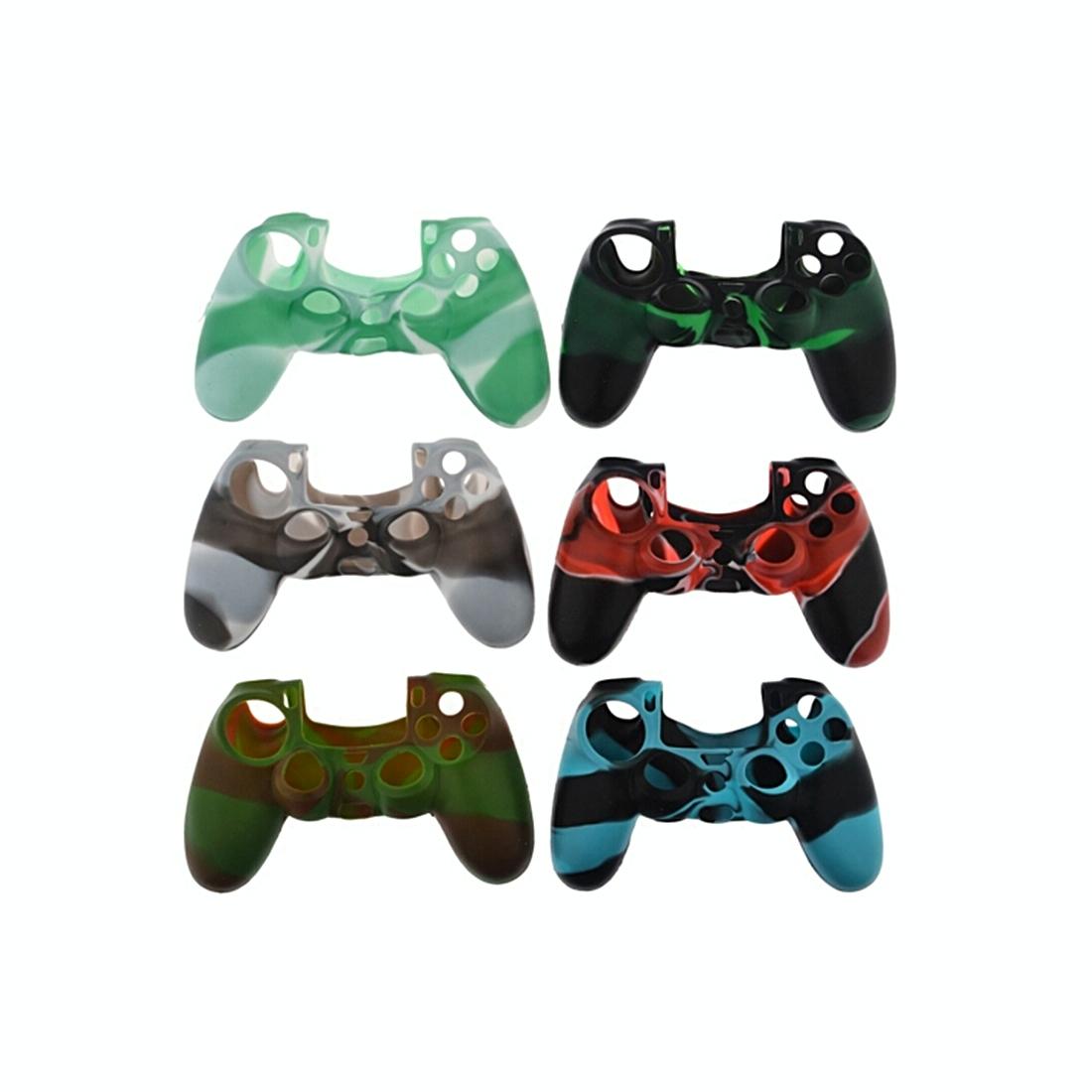 Random Colour Camo Silicone Ps4 Controller Case-1915197735833833476