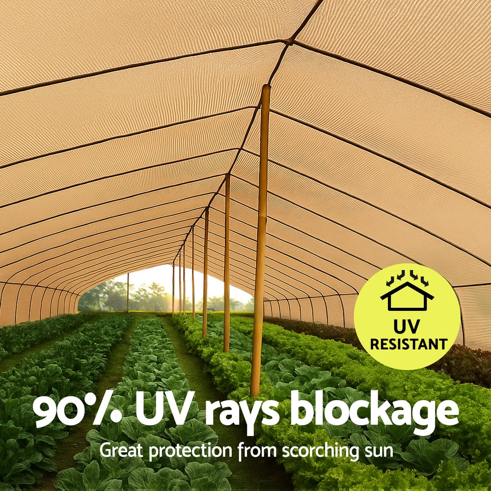 Instahut 90% Shade Cloth 1.83x30m Shadecloth Sail BE