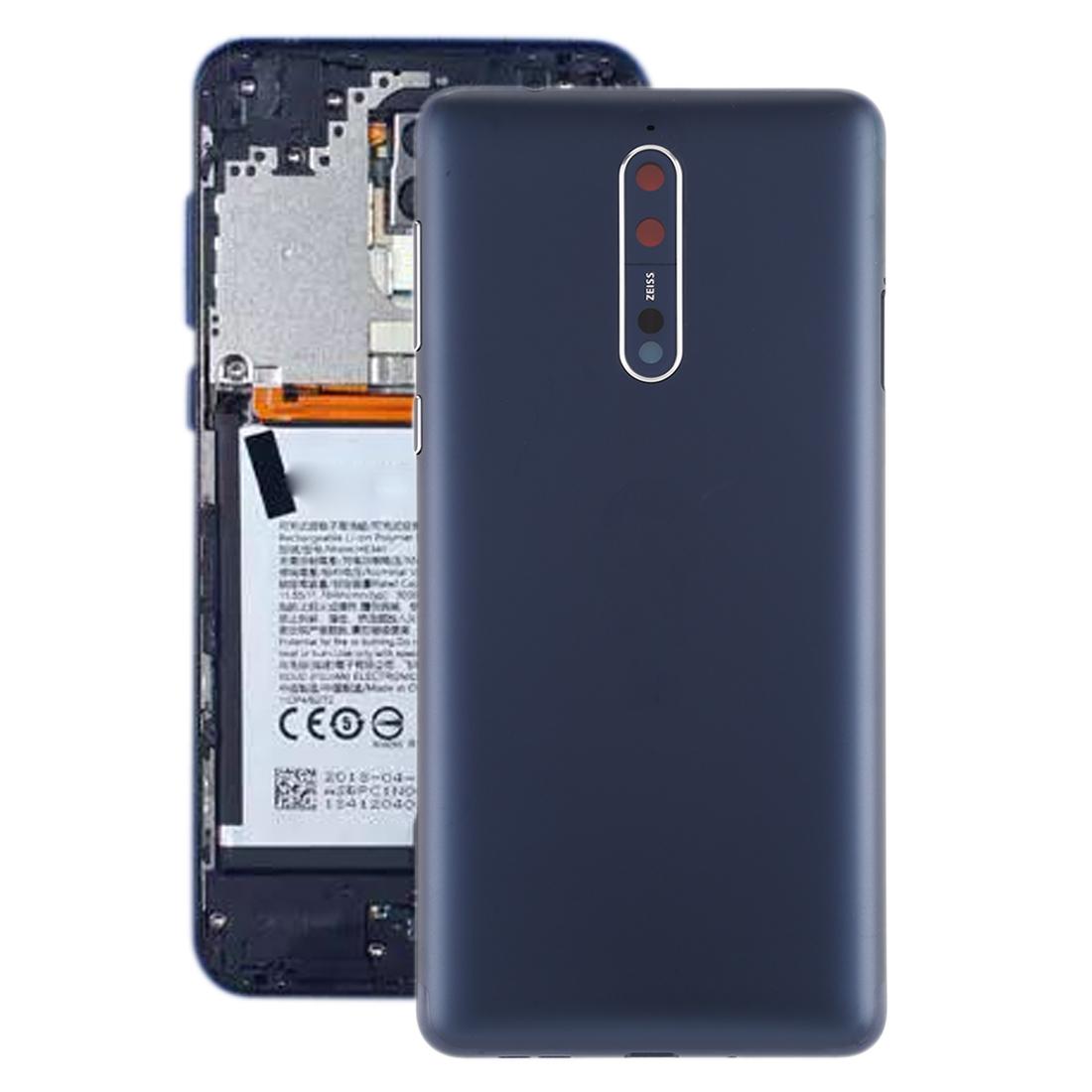 Nokia 8 Battery Back Cover With Camera Lens And Side Keys-1915196584702906368