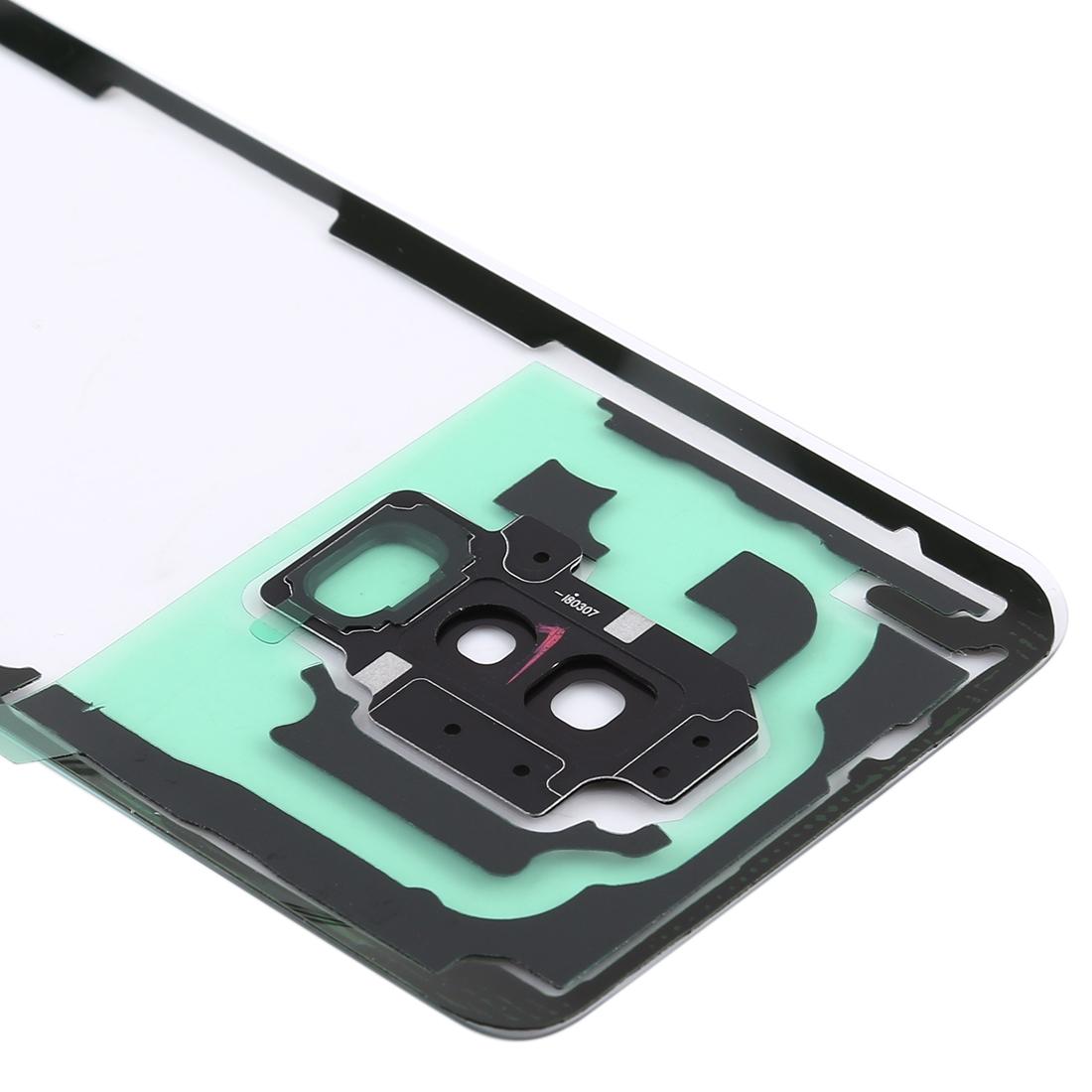 Samsung Galaxy S9 Replacement Battery Cover With Camera Lens - Black-1915196586313519108