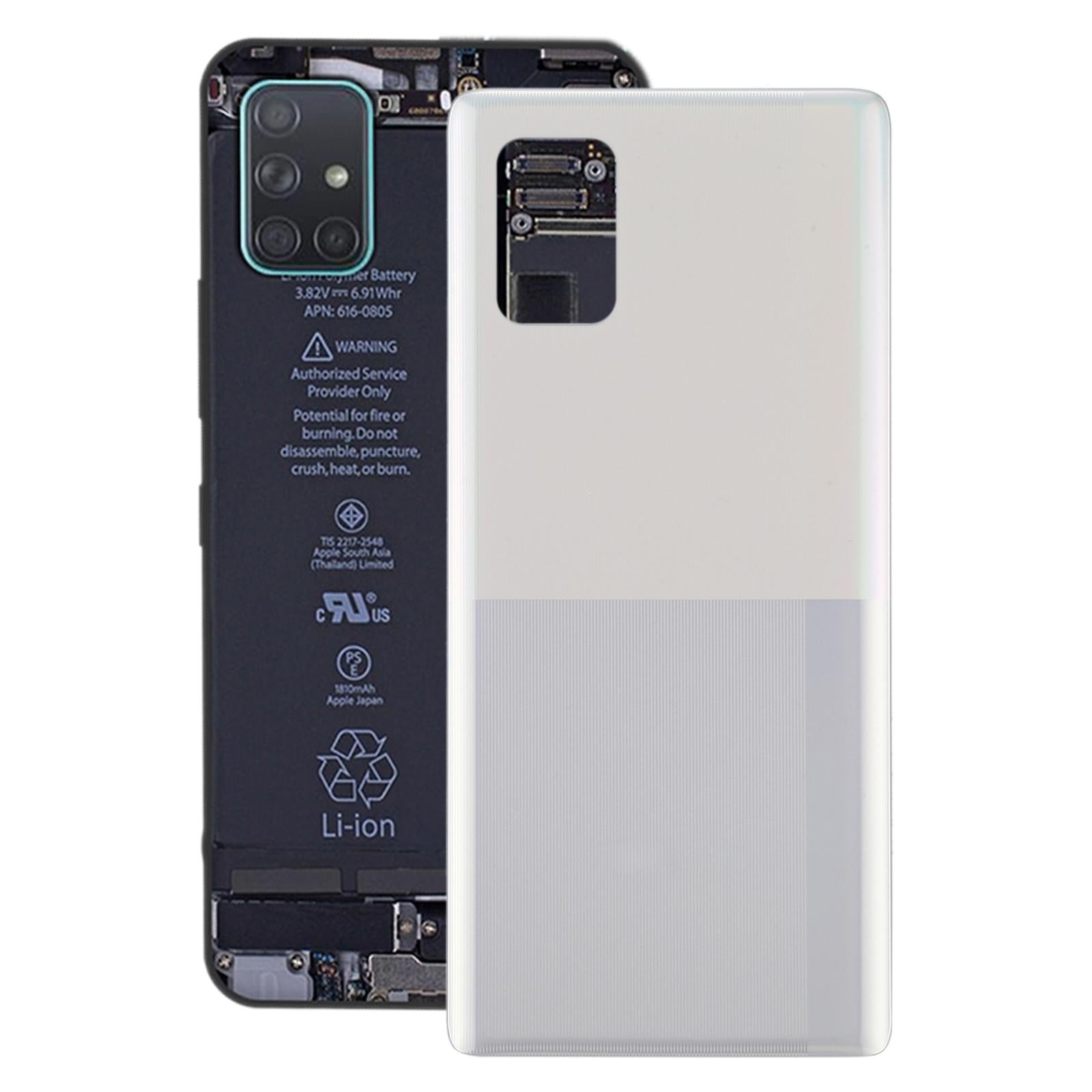 Samsung A716 Battery Cover - Black-1915196588221927430
