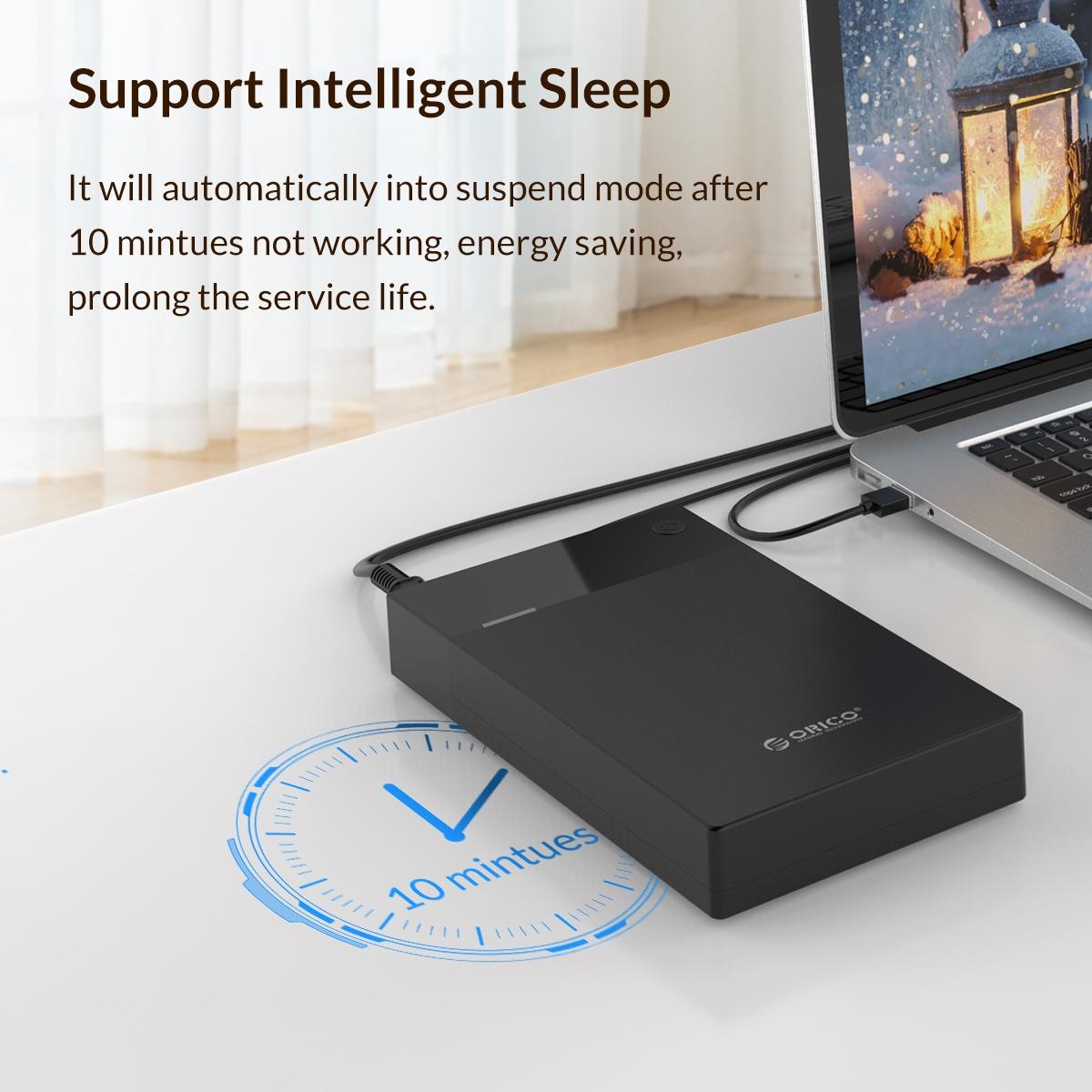 Portable 3.5 Hard Drive Enclosure - Compact & Versatile-1915198070711259138