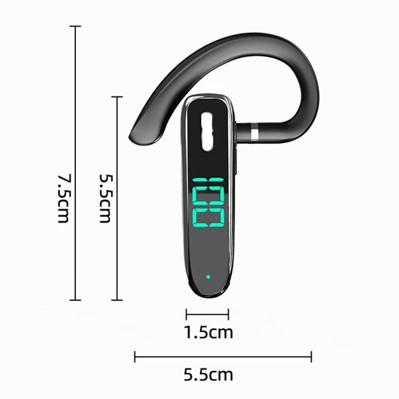 5.3 Bluetooth Business Ear-Hook Earphone With Mic - K50-1915197518589857793