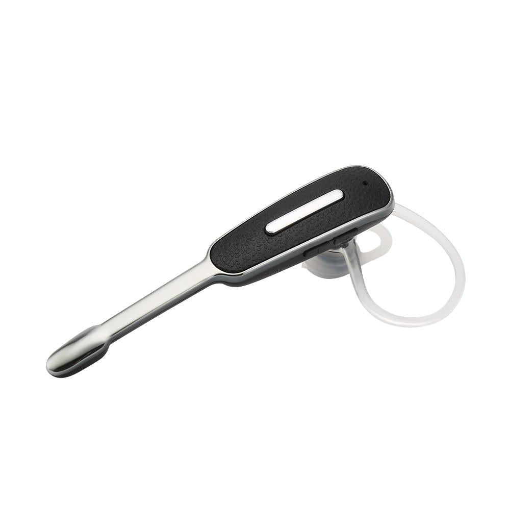 Handsfree Bluetooth Earphone With Mic For Iphone - Black / Silver-1915197144562798598