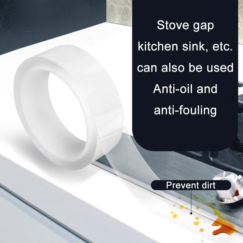 15M Long Window Frame Gap Tape - 5Cm Wide Plastic Steel-1915197955984461828