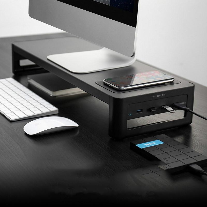Vaydeer Desktop Screen Storage Base - Maximize Space-1915197858081017861