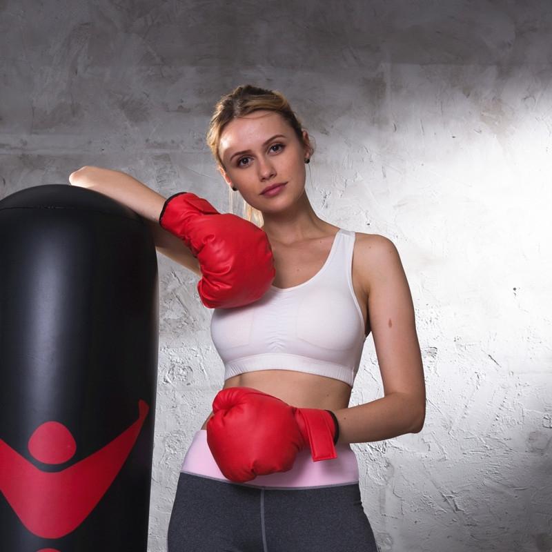 Children'S Training Boxing Gloves For Fitness And Fighting - Solid Colour-1915198261925384195