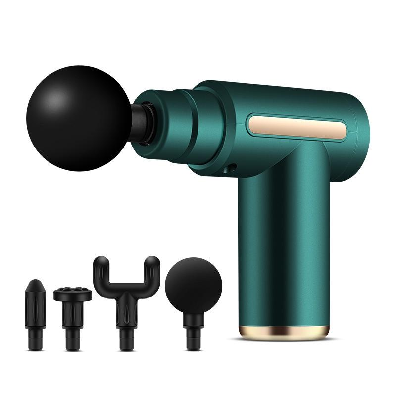 Electric Shock Muscle Massage Gun - Mini Green Pocket-1915197188691070984