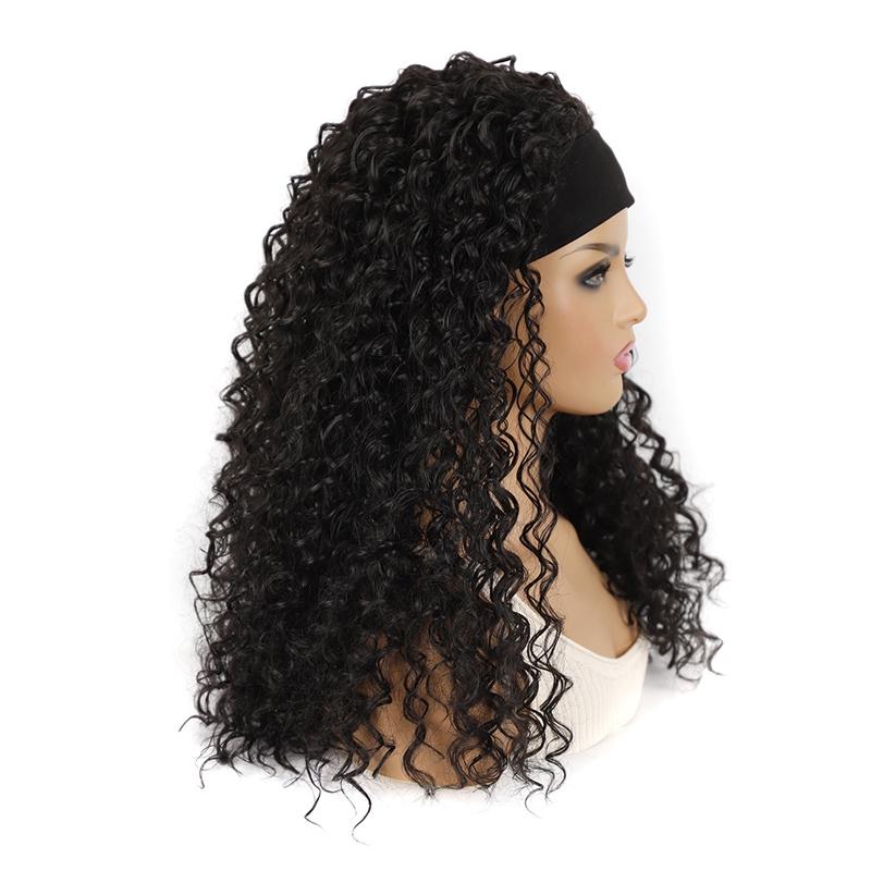 613 O Colour Volume Hairband Wig Headgear - Sleek & Stylish-1915197039201882116