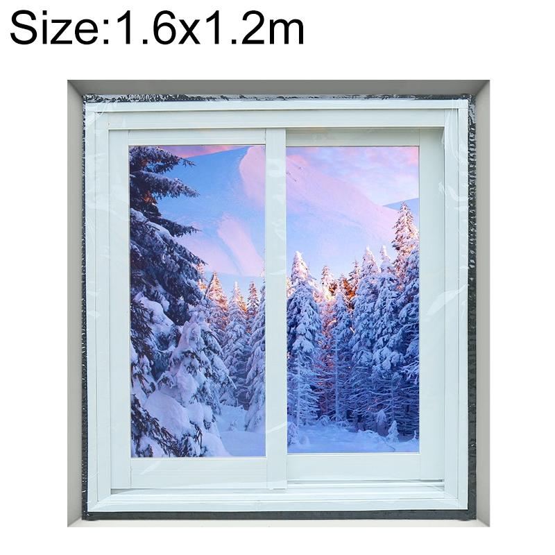 Double-Layer Insulation Film For Indoor Windows - Windproof Warm Soundproof - 1.6X1.2 Size-1915197710567346183